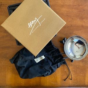 Michael Aram Olive Branch dish for nuts or candy. New. Original box